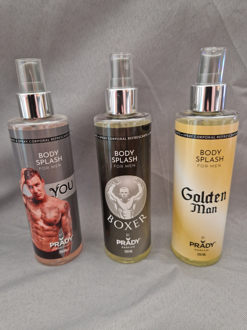 Body Splash corps & Cheveux ( You, Boxer et Golden man)-Hommes et Ados