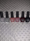 Lot de 6 vernis Matt
